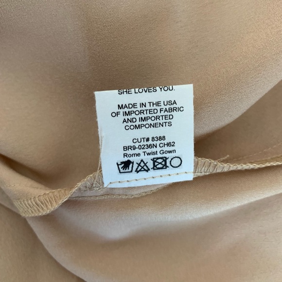 Show Me Your Mumu Rome Twist Gown in Champagne - Picture 6 of 8